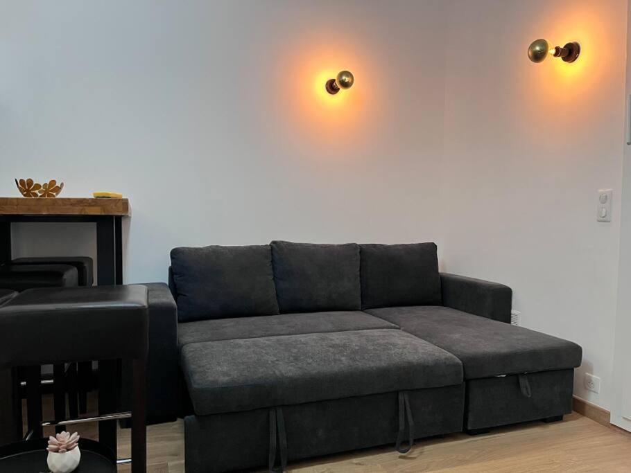 Appartement Indep Cosy Avec Jardin Saint-Denis  Kültér fotó