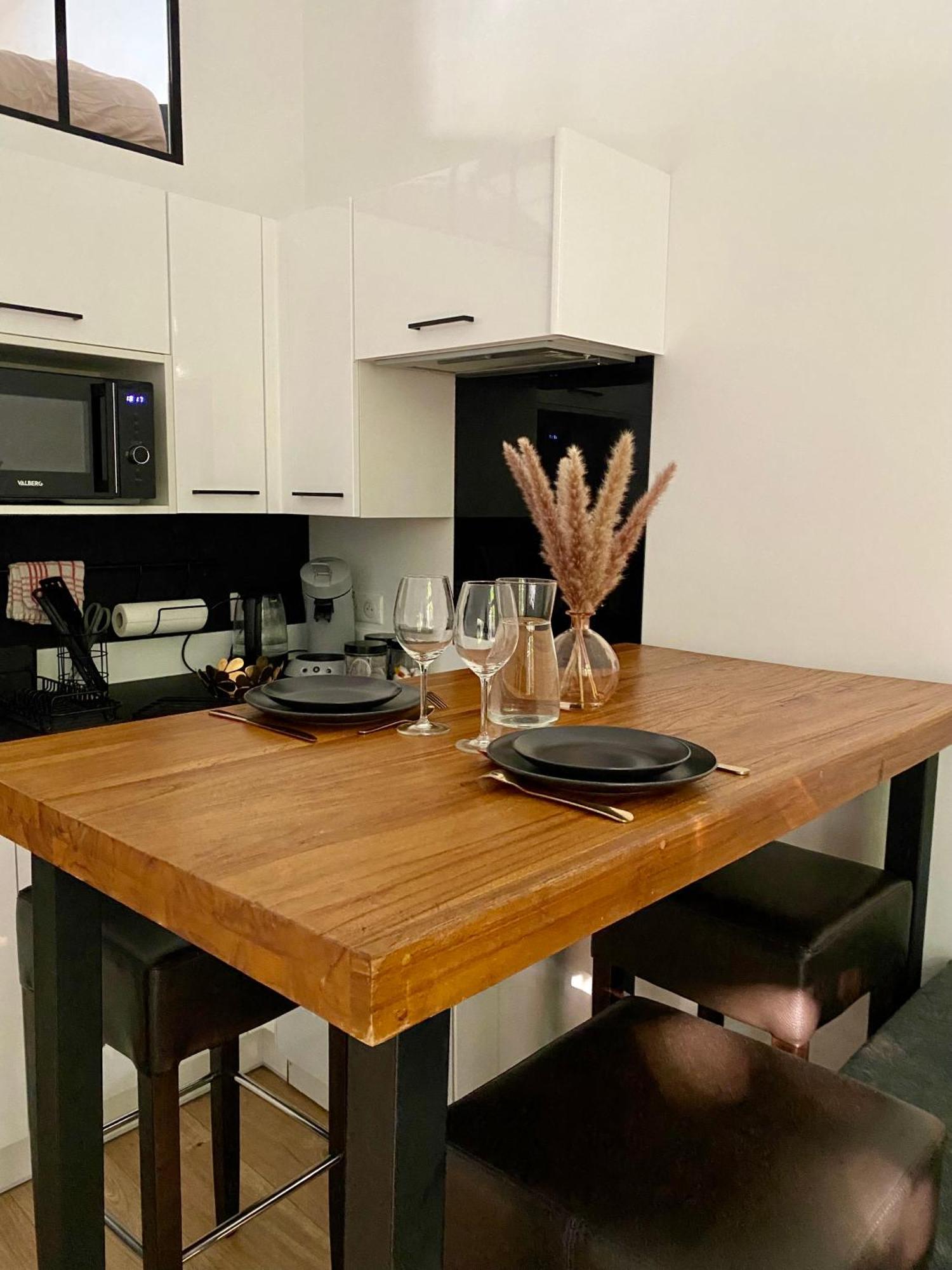 Appartement Indep Cosy Avec Jardin Saint-Denis  Kültér fotó