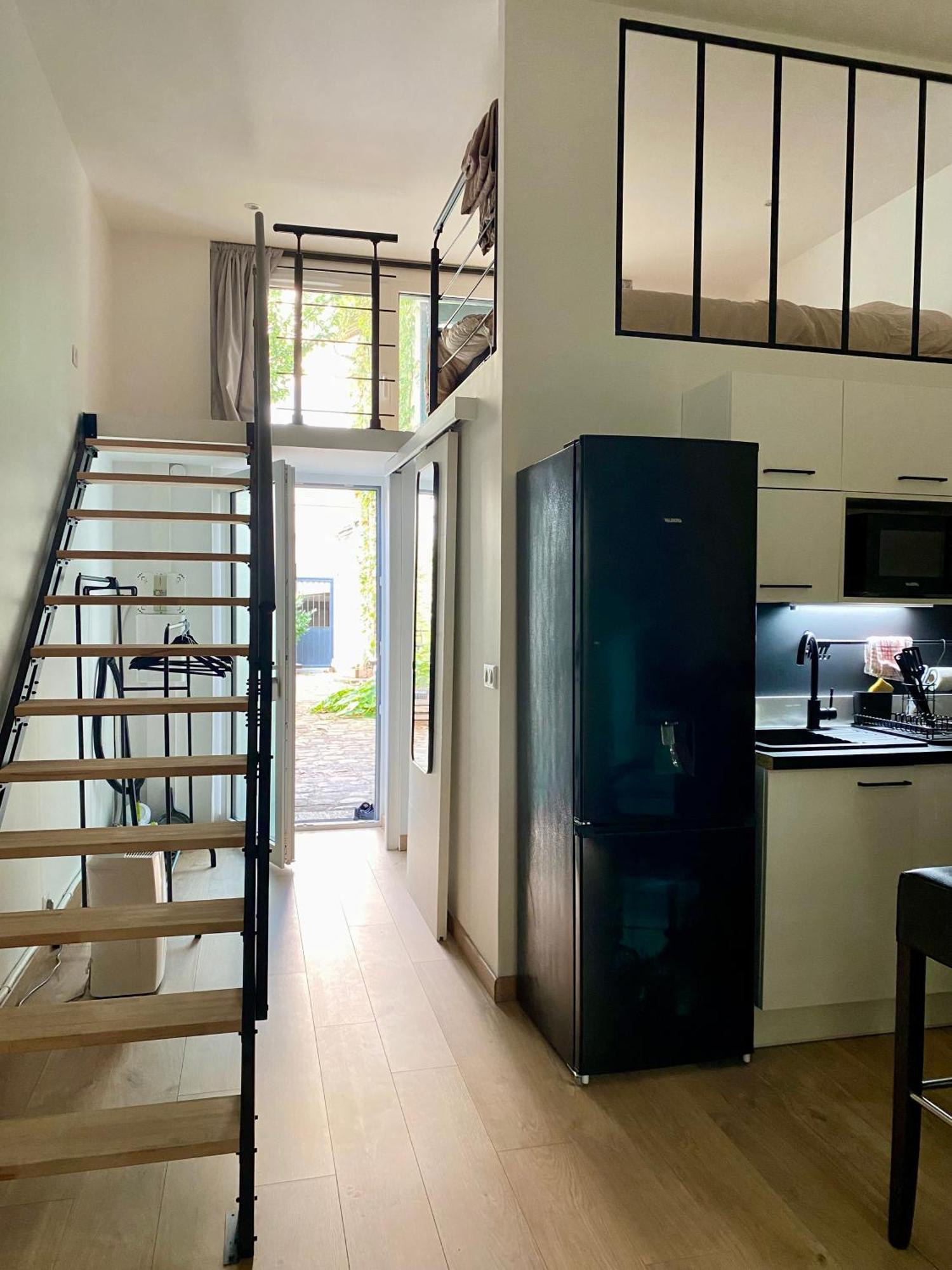 Appartement Indep Cosy Avec Jardin Saint-Denis  Kültér fotó