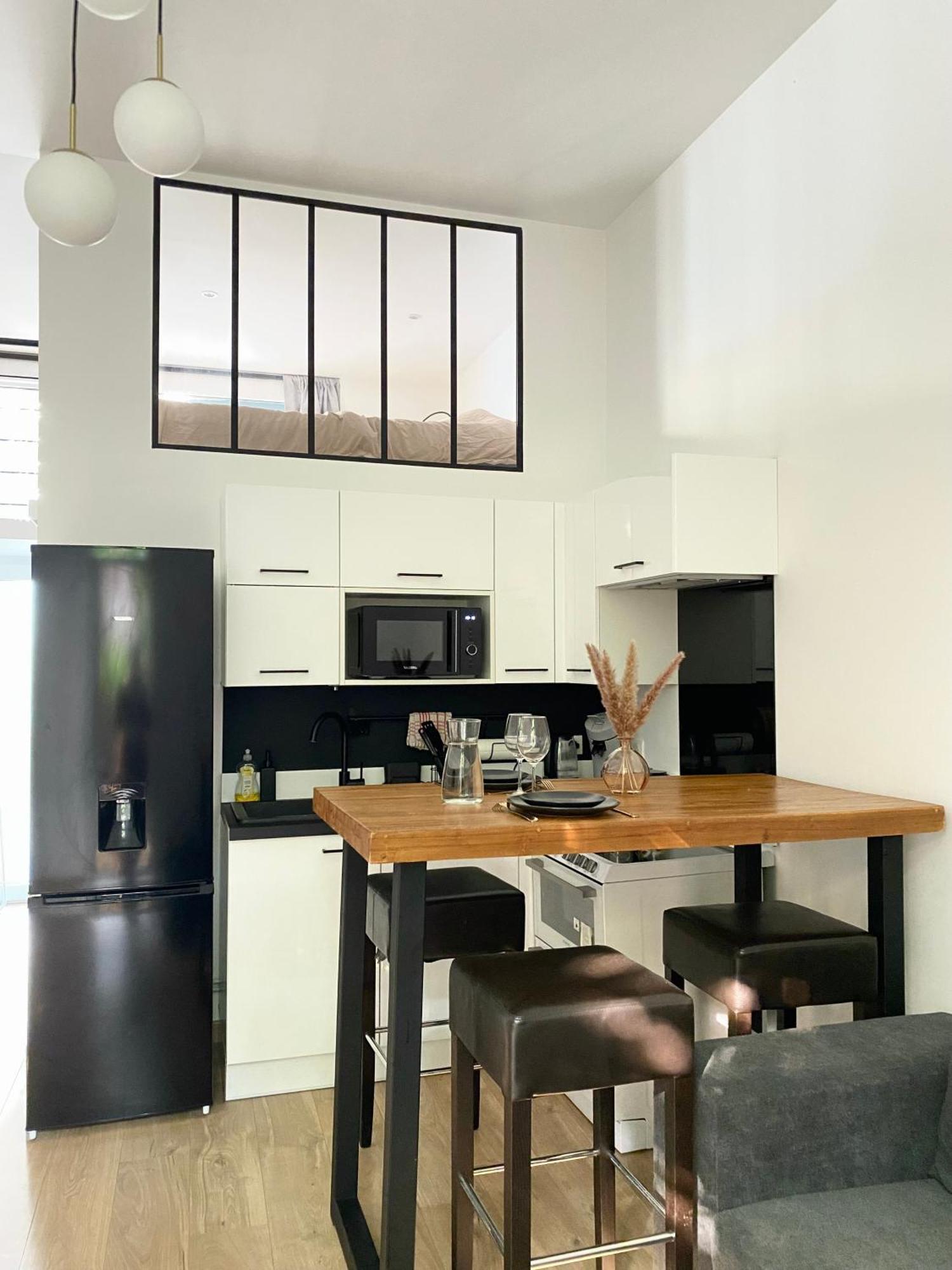 Appartement Indep Cosy Avec Jardin Saint-Denis  Kültér fotó
